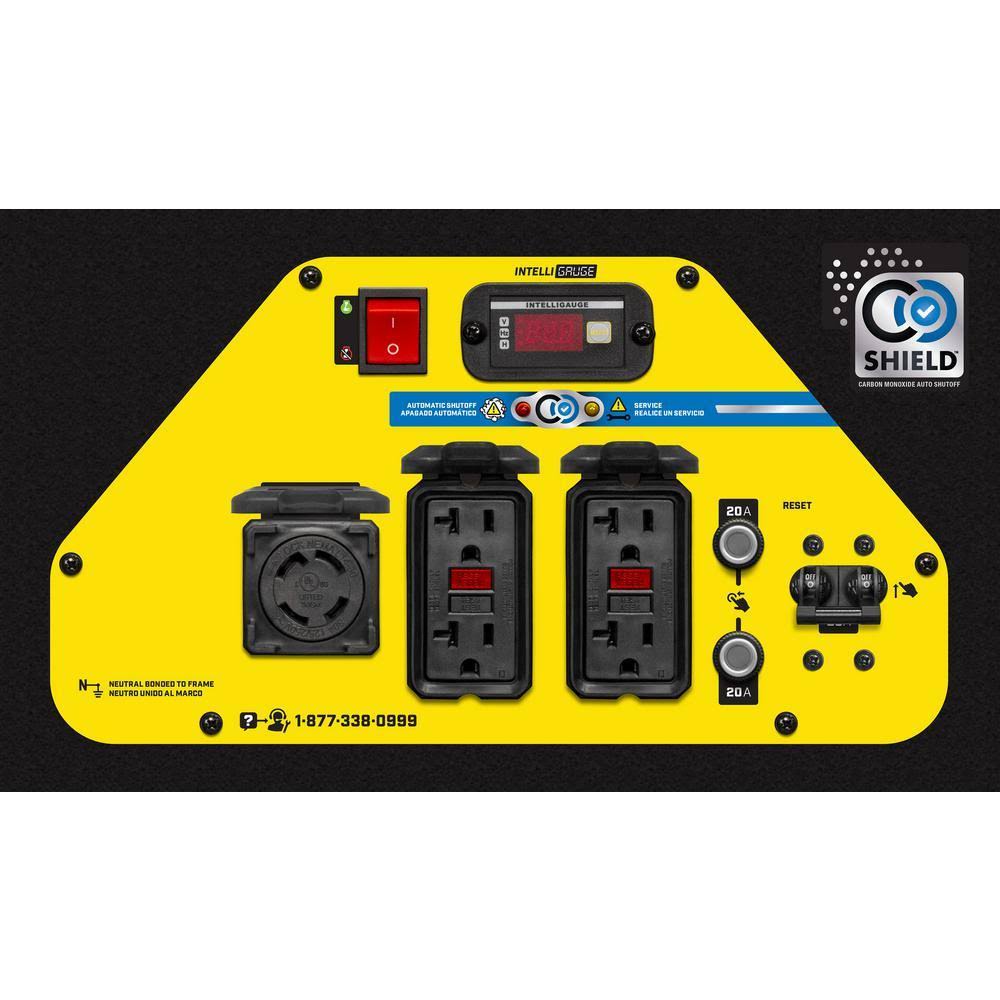 Champion Power Equipment 6250-Watt Dual Fuel Powered Portable Generator with Co Shield Technology