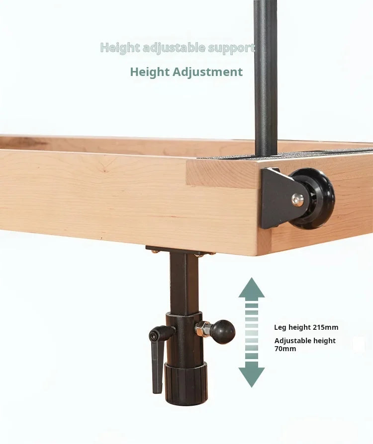 Reformer Pilates Foldable Oak Edition – Home Studio Machine