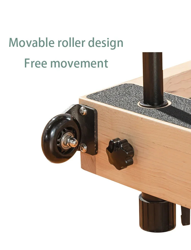Reformer Pilates Foldable Oak Edition – Home Studio Machine