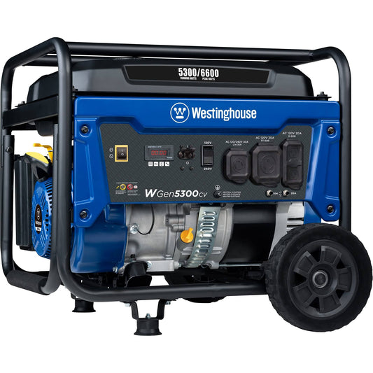 Westinghouse Portable Generator with Co Sensor Rubber | WGEN5300CV