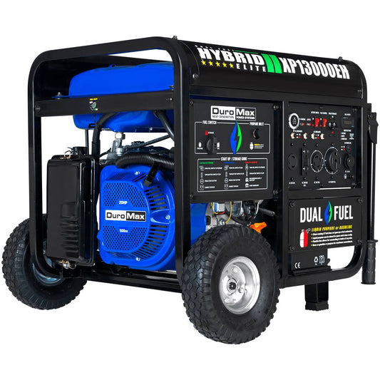 DuroMax XP13000EH 13000 Watt Portable Hybrid GAS Propane Generator
