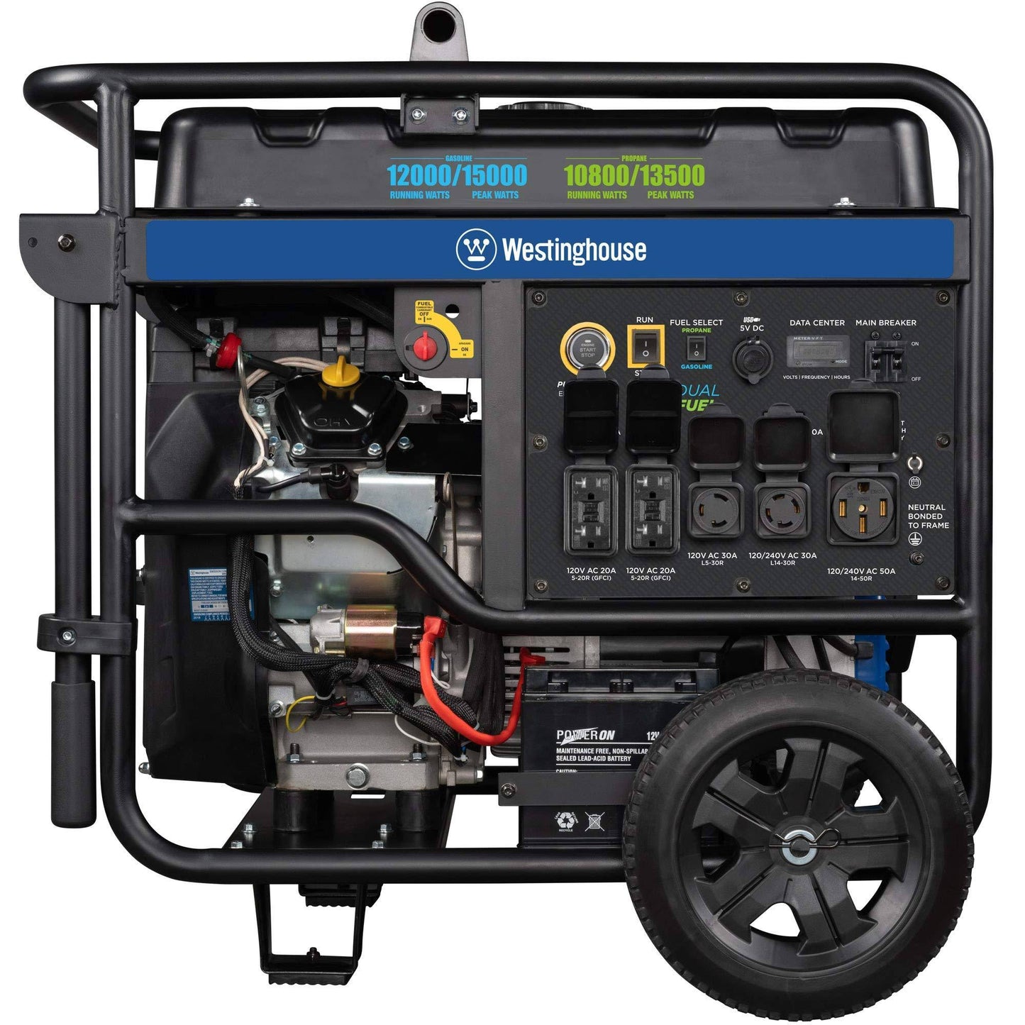 Westinghouse WGEN12000DF Dual Fuel Portable Generator