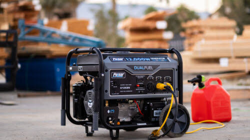 Pulsar 12000W Dual Fuel Portable Generator with Electric Start