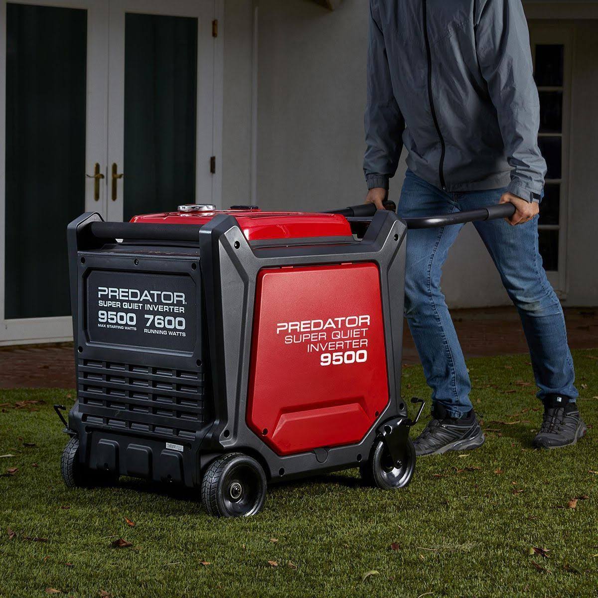 Predator 9500 Watt Super Quiet Inverter Generator with Co Secure Technology 57080