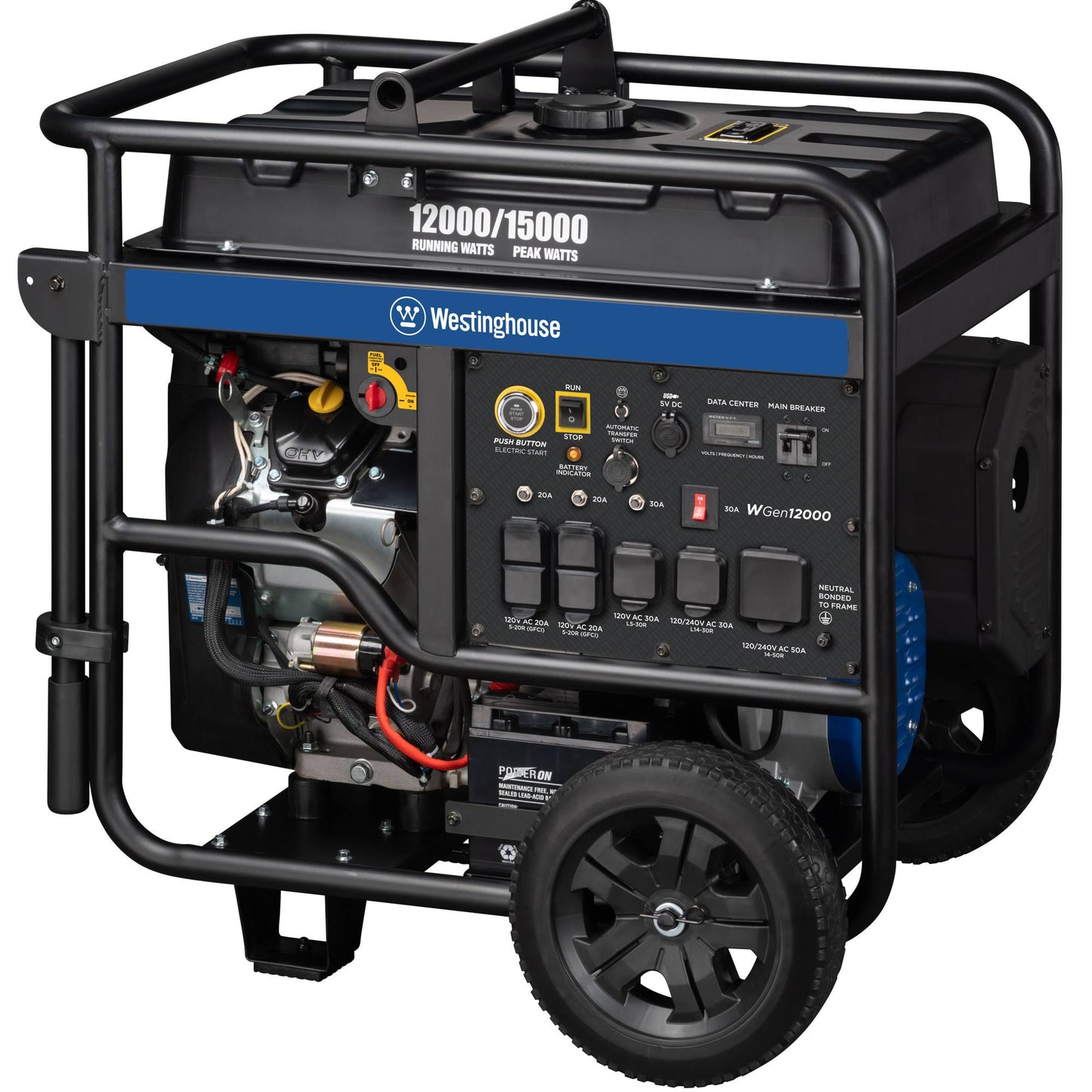 Westinghouse WGen12000 - 12000 Watt Electric Start Portable Generator