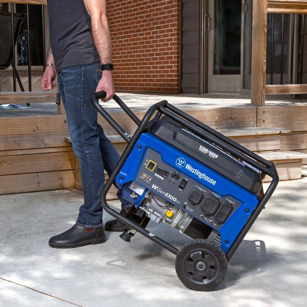 Westinghouse Portable Generator with Co Sensor Rubber | WGEN5300CV