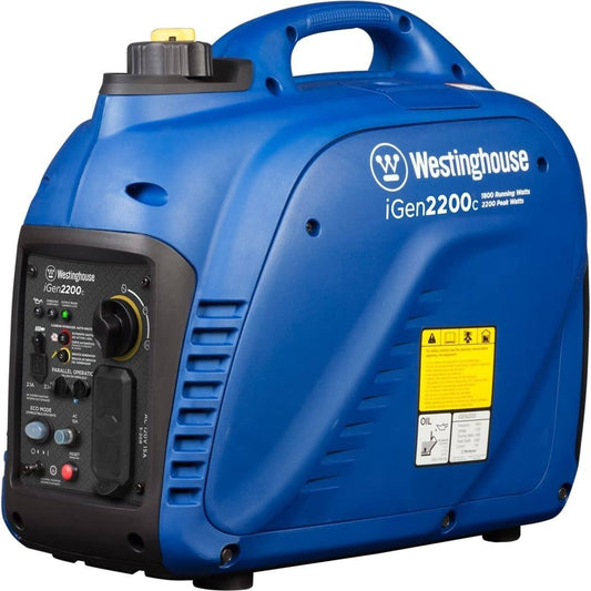 Westinghouse iGen2200c Portable Gas-Powered Digital Inverter Generator with Co Sensor