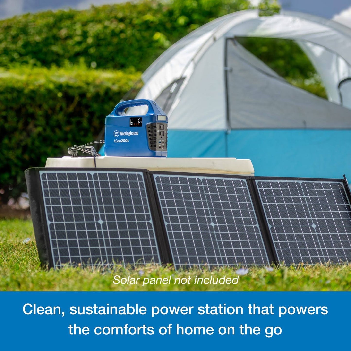 Westinghouse iGen200s 194Wh Portable Power Station and Outdoor Solar Generator