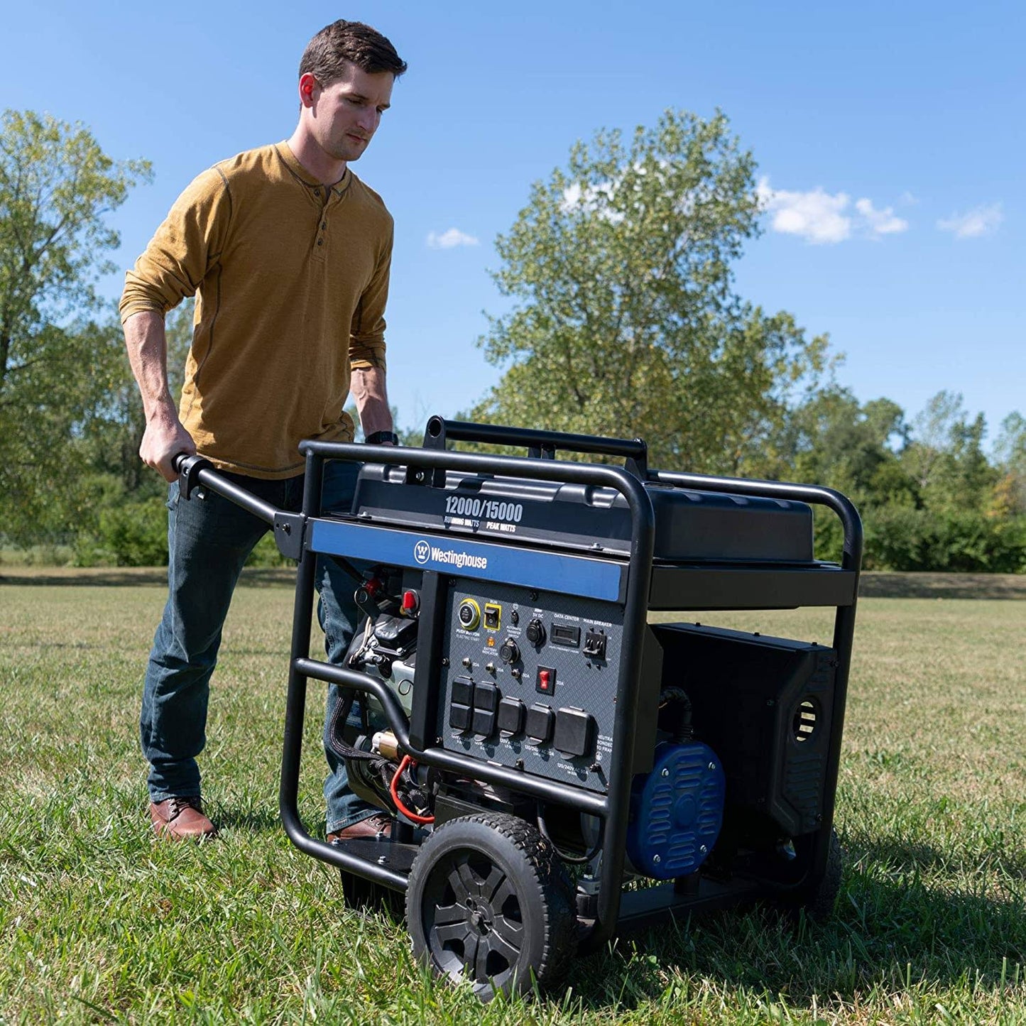 Westinghouse WGen12000 - 12000 Watt Electric Start Portable Generator