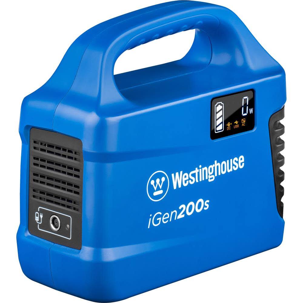 Westinghouse iGen200s 194Wh Portable Power Station and Outdoor Solar Generator